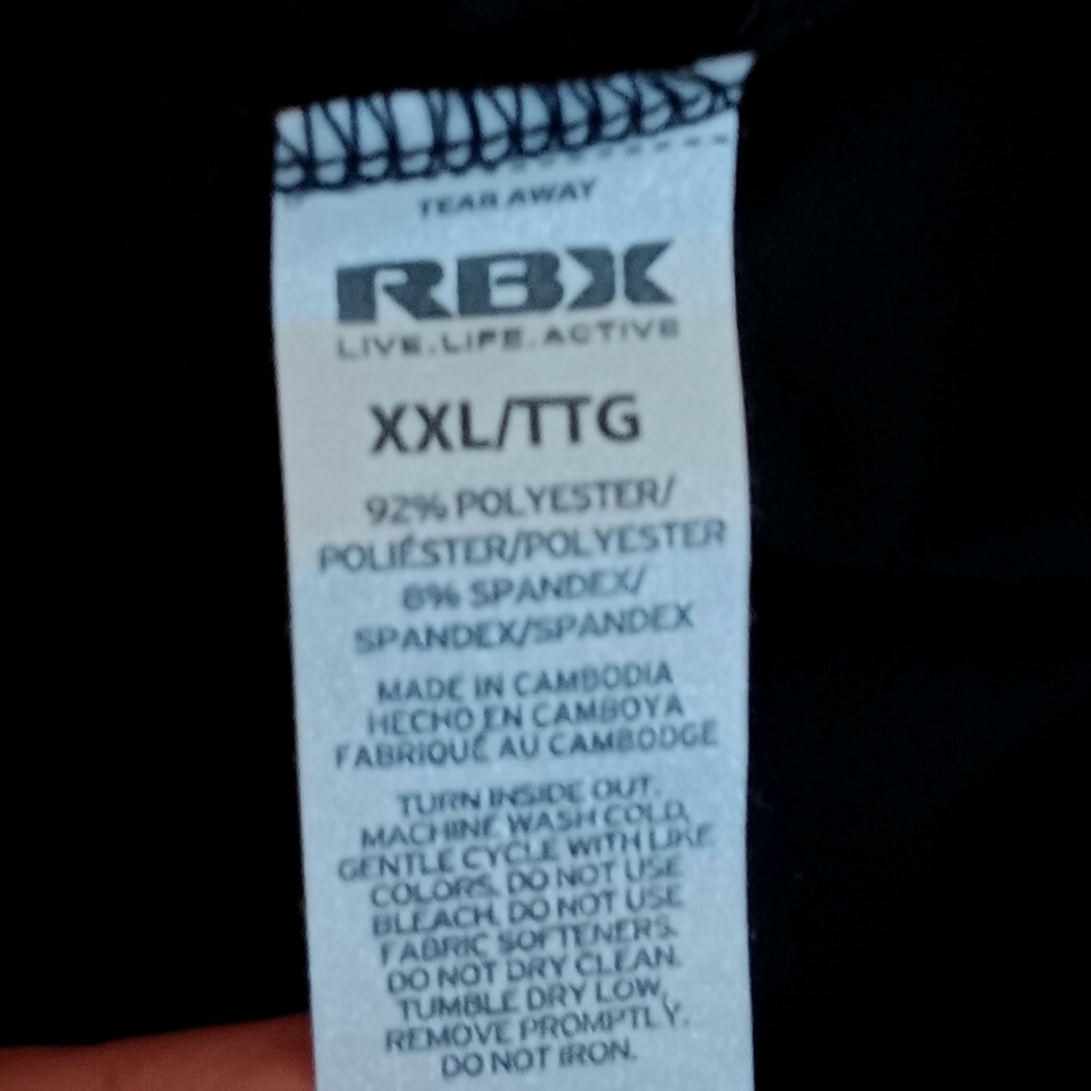 RBX Black Activewear Dress - Size XXL, Excellent Condition - Picture 8 of 8